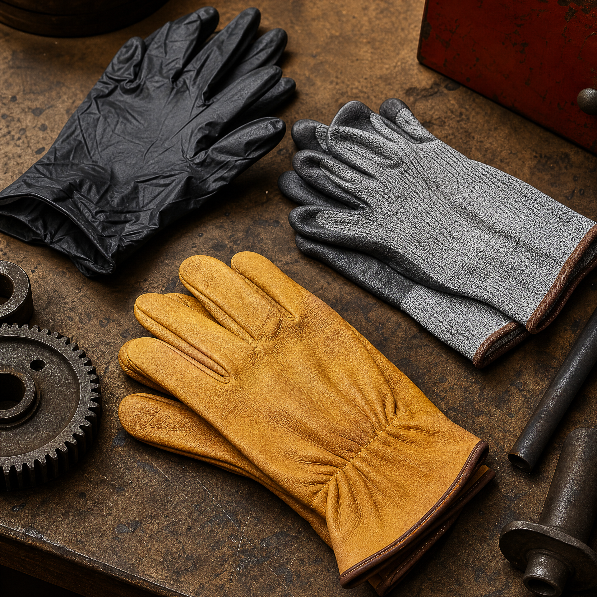 Guantes industriales